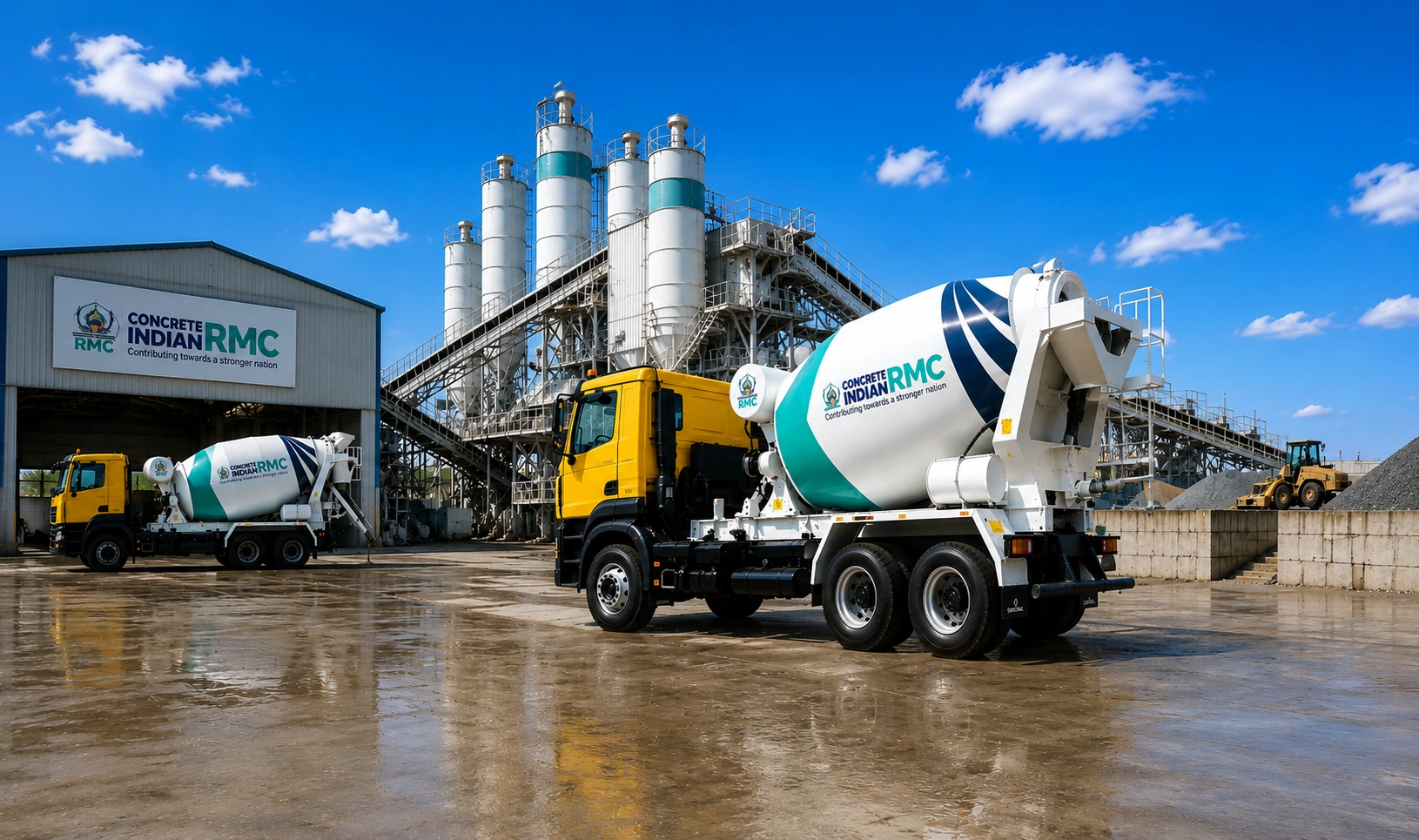 Concrete Indian RMC — ready mix concrete manufacturer, Hyderabad